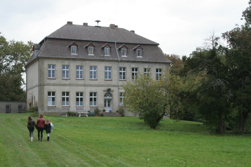 Haus Gross Fredenwalde, waar Hertha's vader Hans von Arnim opgroeide