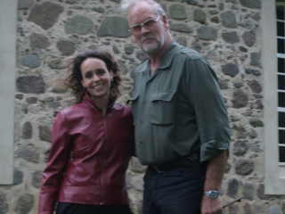 Met oud-neef Alard von Arnim