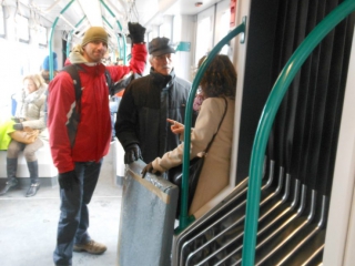 Met de Lenbach in de tram!