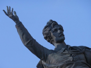 S&aacute;ndor Pet&ouml;fi, de beroemde dichter uit de 19e eeuw. Bettina vond hem geweldig en noemde hem de 'Zonnegod'.