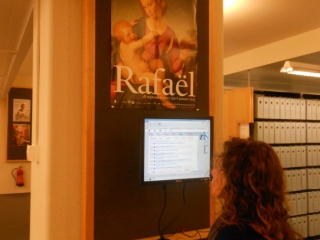 Olga bij RKD Den Haag